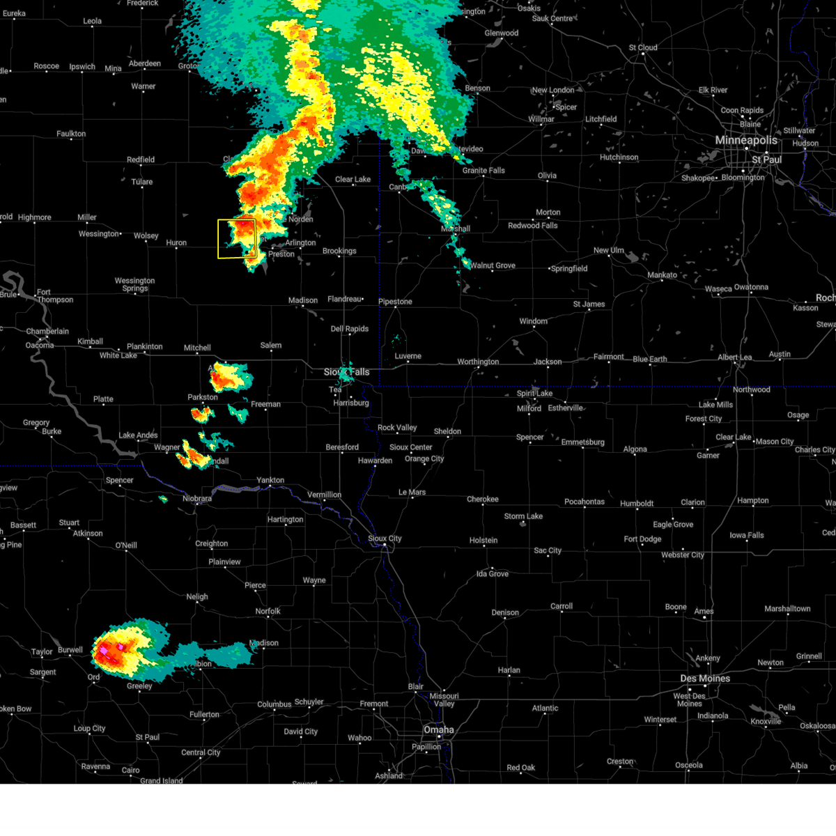 Interactive Hail Maps Hail Map for Bancroft, SD