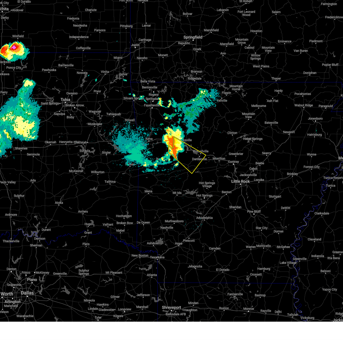 Interactive Hail Maps Hail Map for Hartman, AR