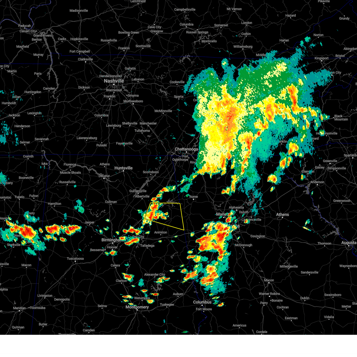 Interactive Hail Maps Hail Map for Attalla, AL