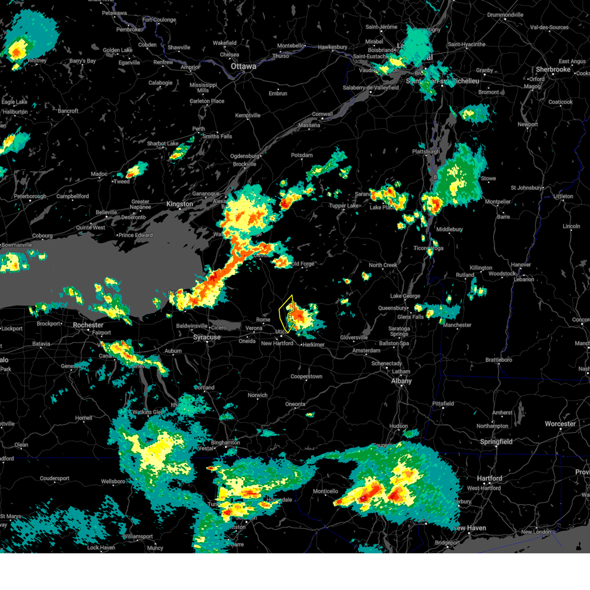 Interactive Hail Maps Hail Map for Barneveld, NY