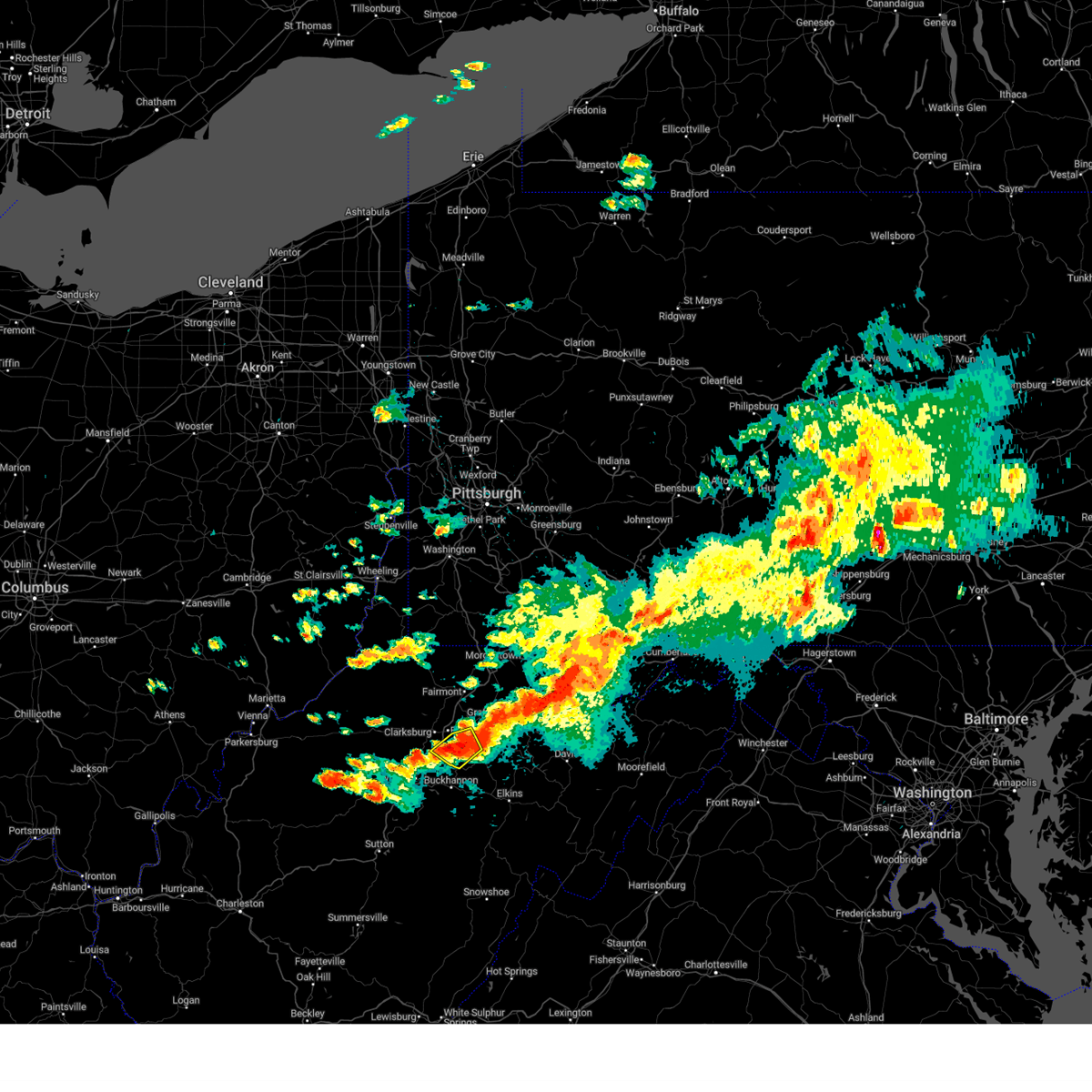 Interactive Hail Maps Hail Map for Philippi, WV
