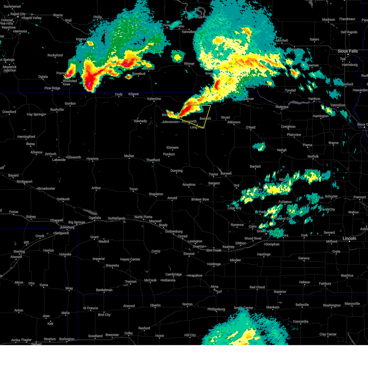 Interactive Hail Maps Hail Map for Bassett, NE
