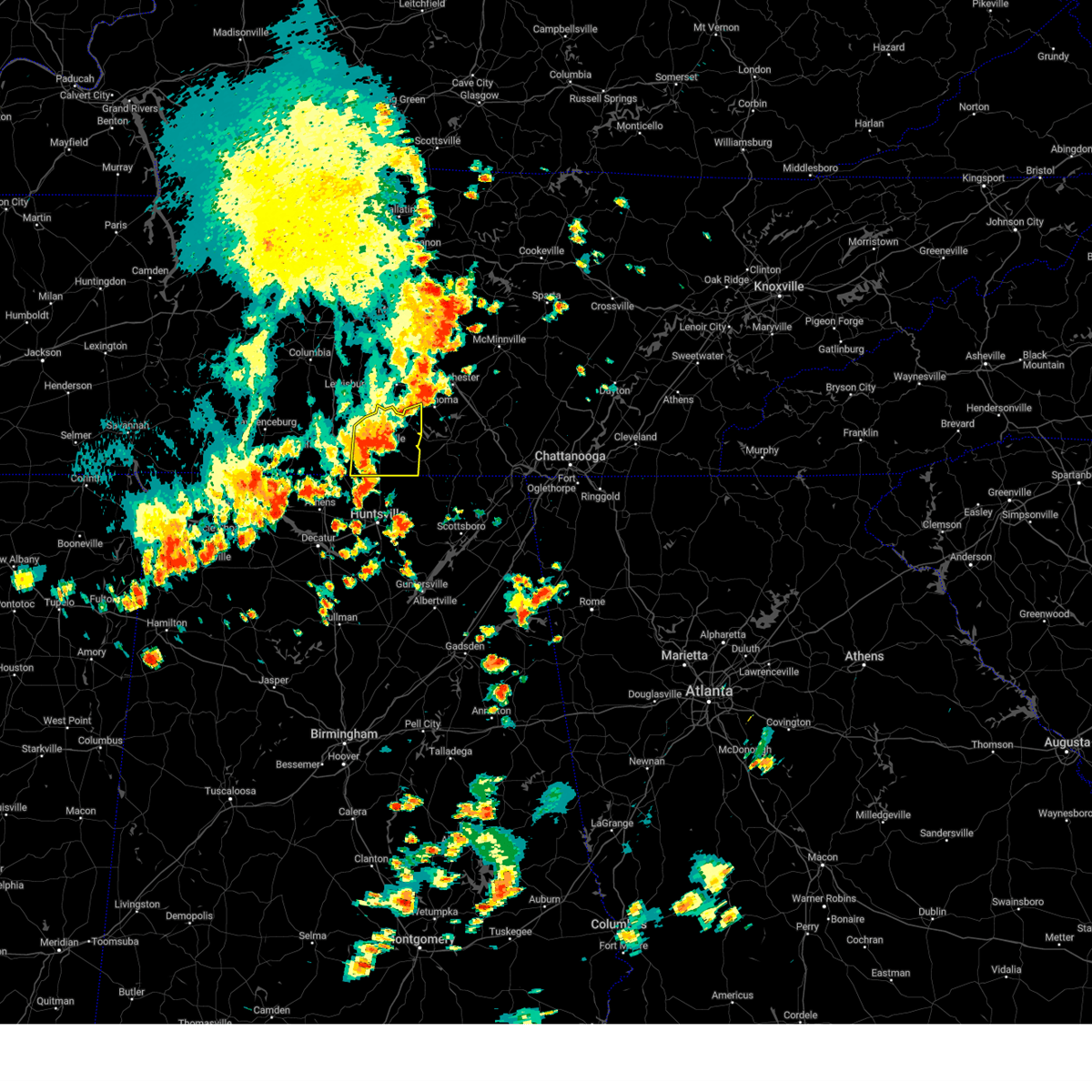 Interactive Hail Maps Hail Map for Petersburg, TN