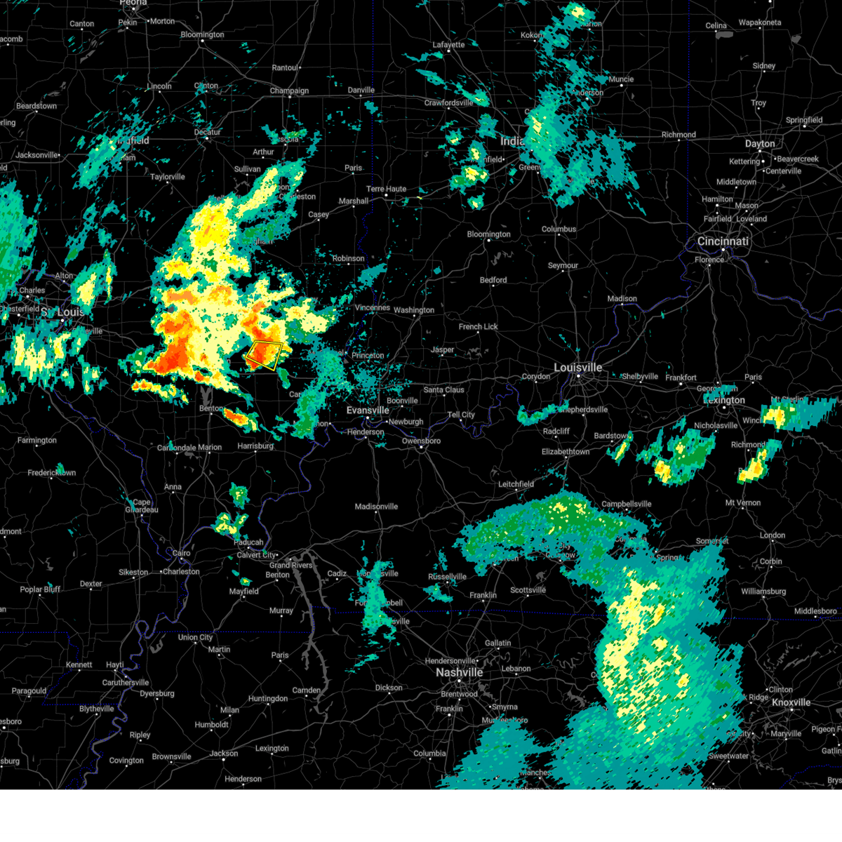 Interactive Hail Maps Hail Map for Jeffersonville, IL
