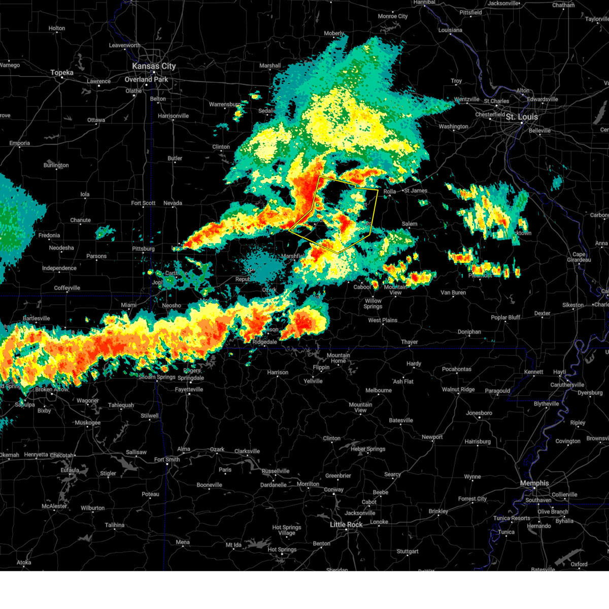 Interactive Hail Maps Hail Map for Dixon, MO