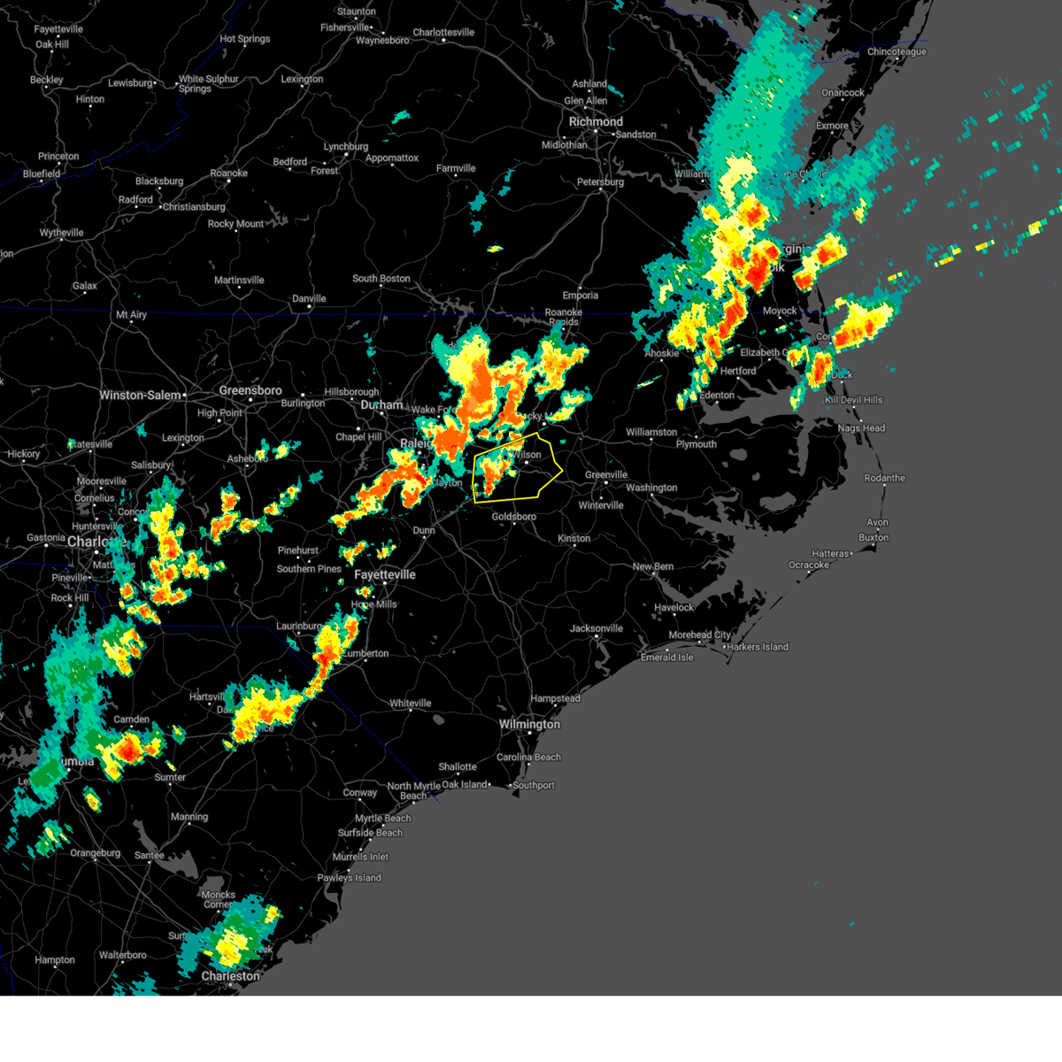 Interactive Hail Maps Hail Map for Kenly, NC