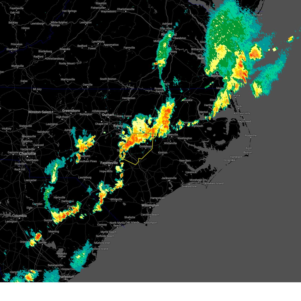 Interactive Hail Maps Hail Map for Kenly, NC