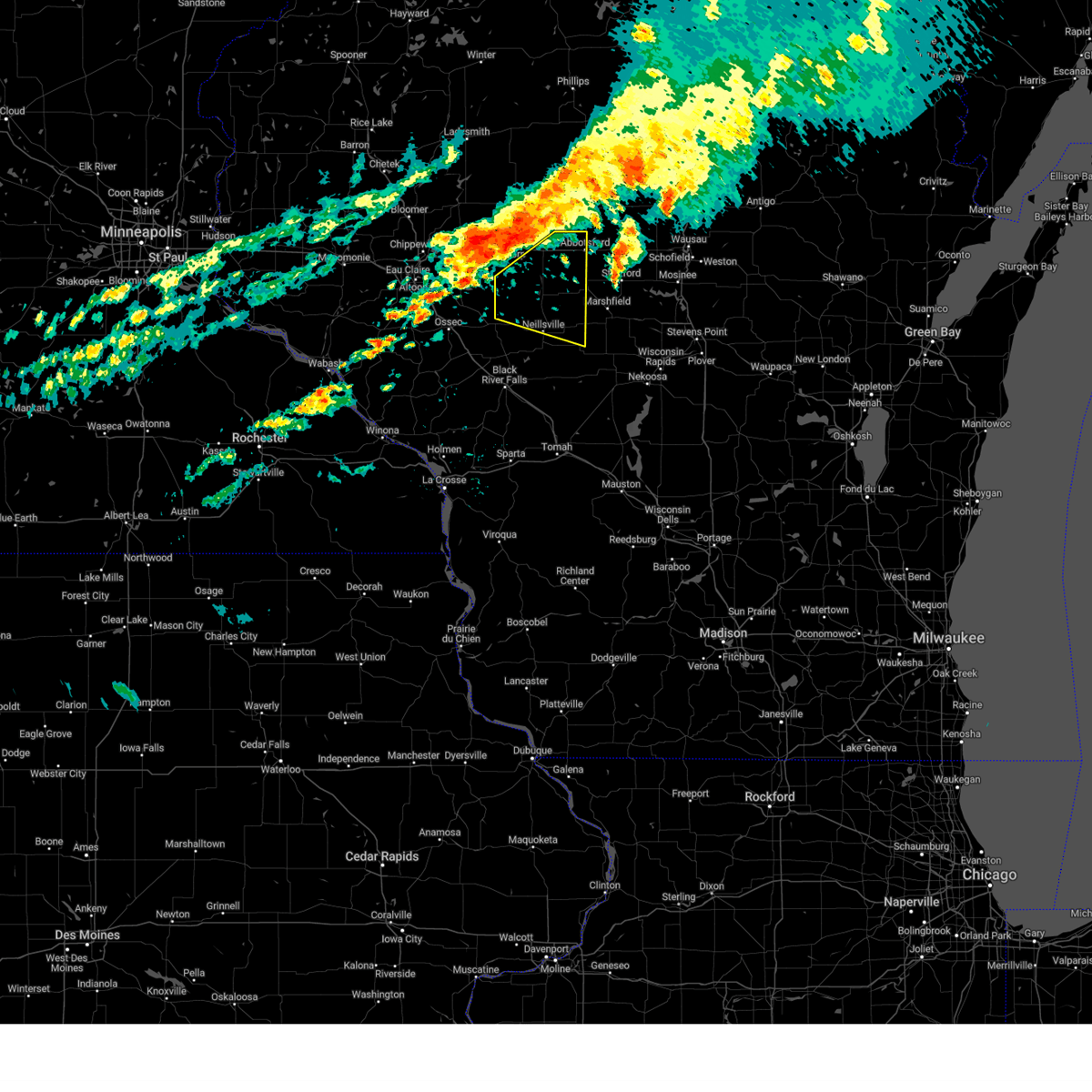 Interactive Hail Maps Hail Map for Owen, WI