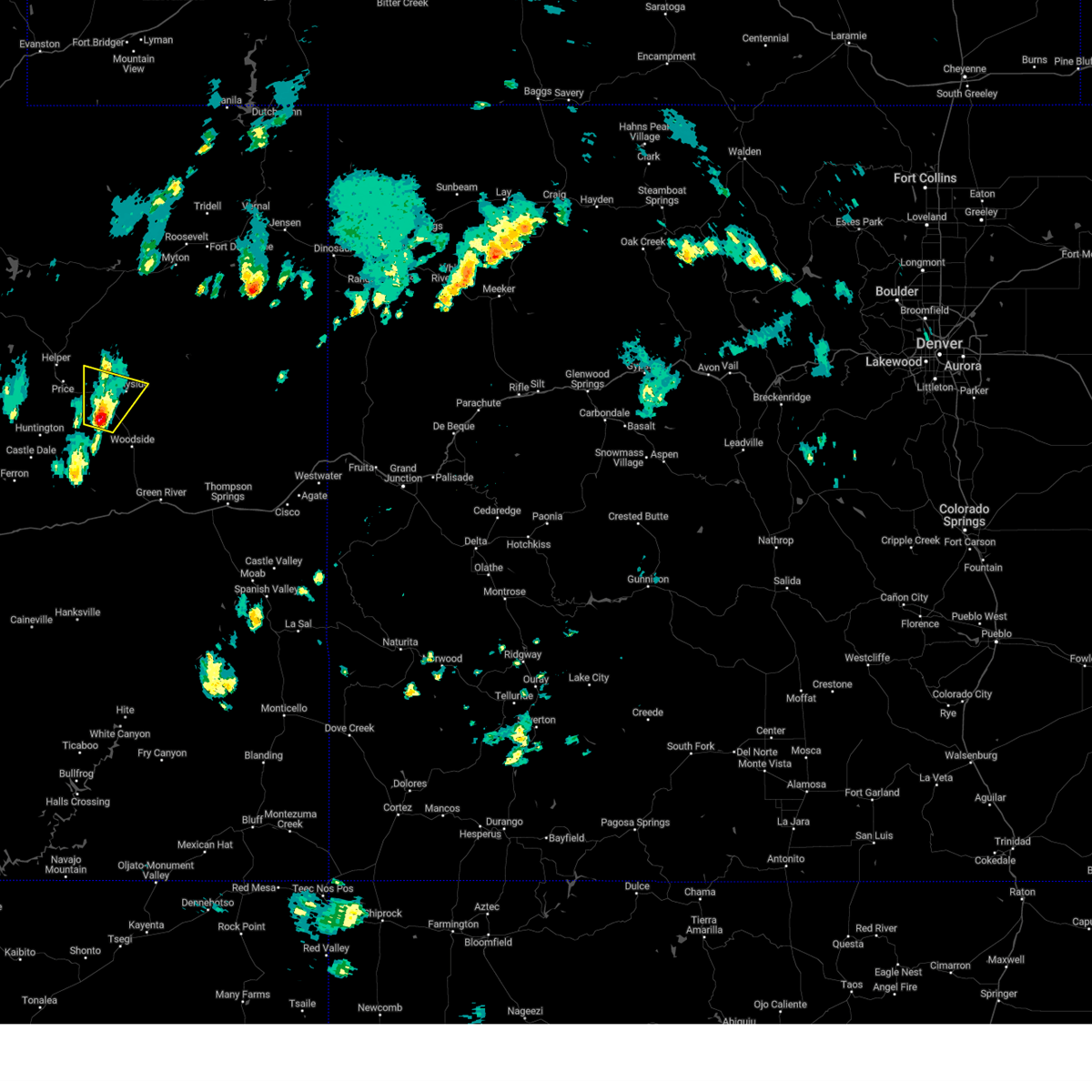 Interactive Hail Maps Hail Map for Sunnyside, UT