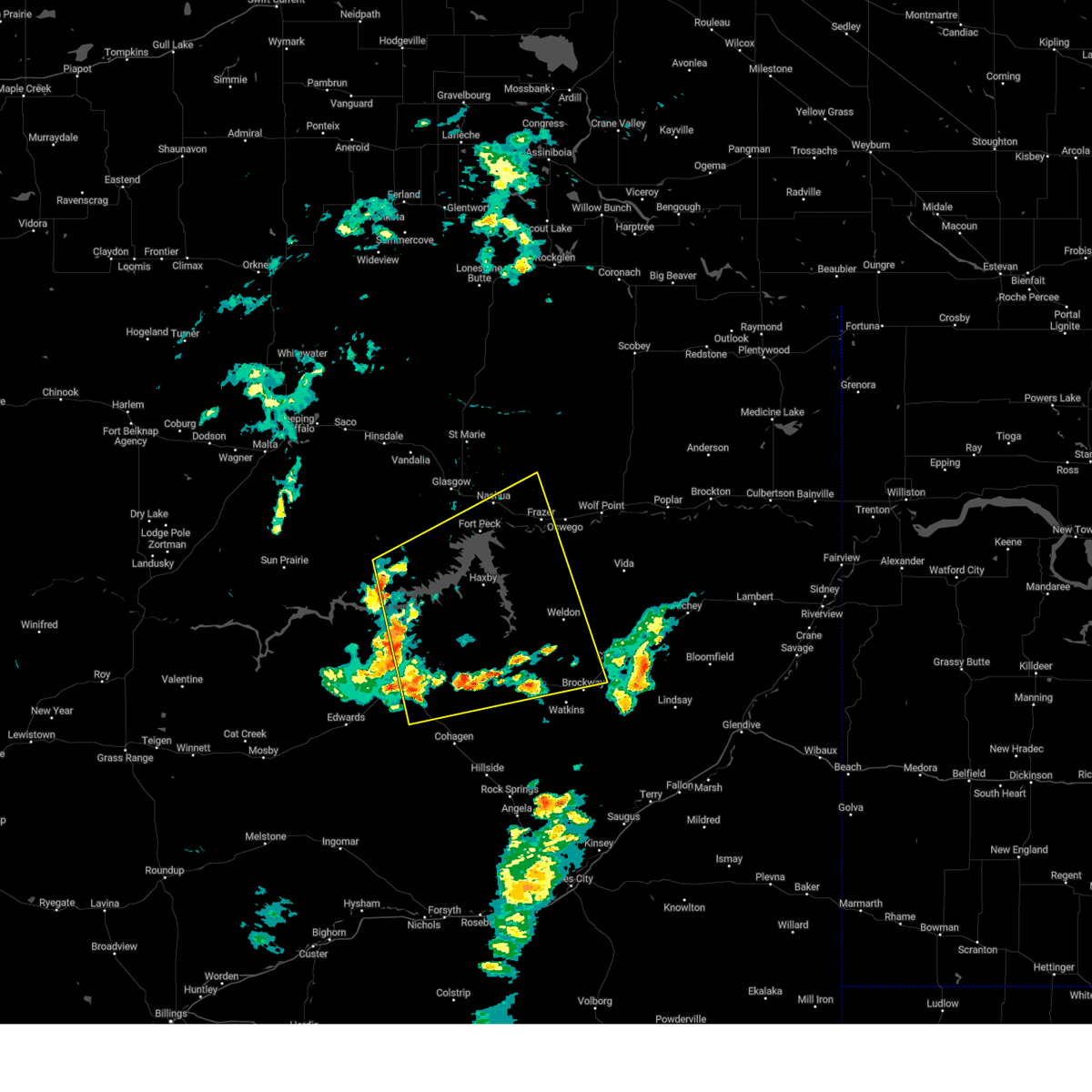 Interactive Hail Maps Hail Map for Jordan, MT