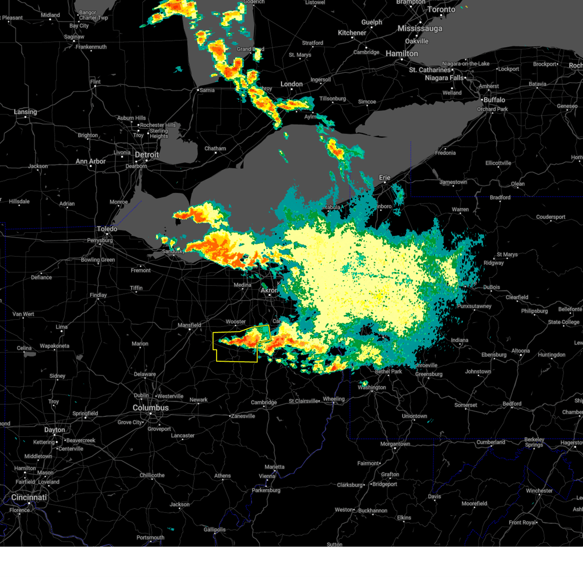 Interactive Hail Maps Hail Map for Baltic, OH