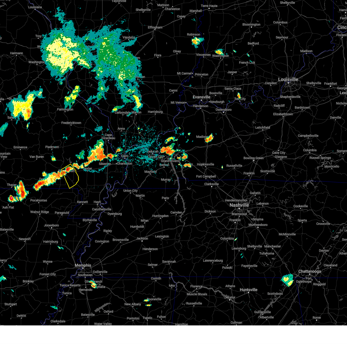 Interactive Hail Maps Hail Map for Qulin, MO