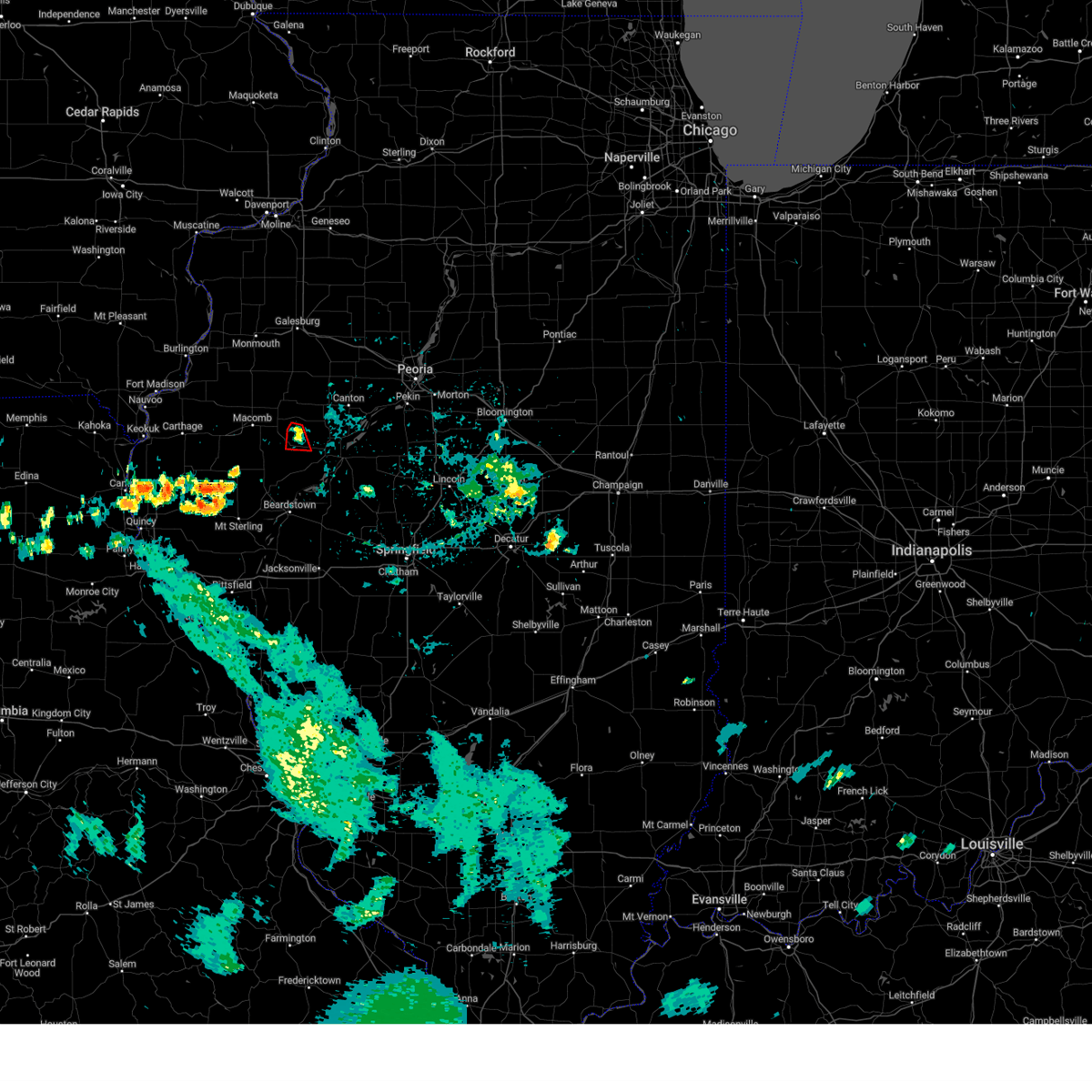 Interactive Hail Maps Hail Map for Table Grove, IL