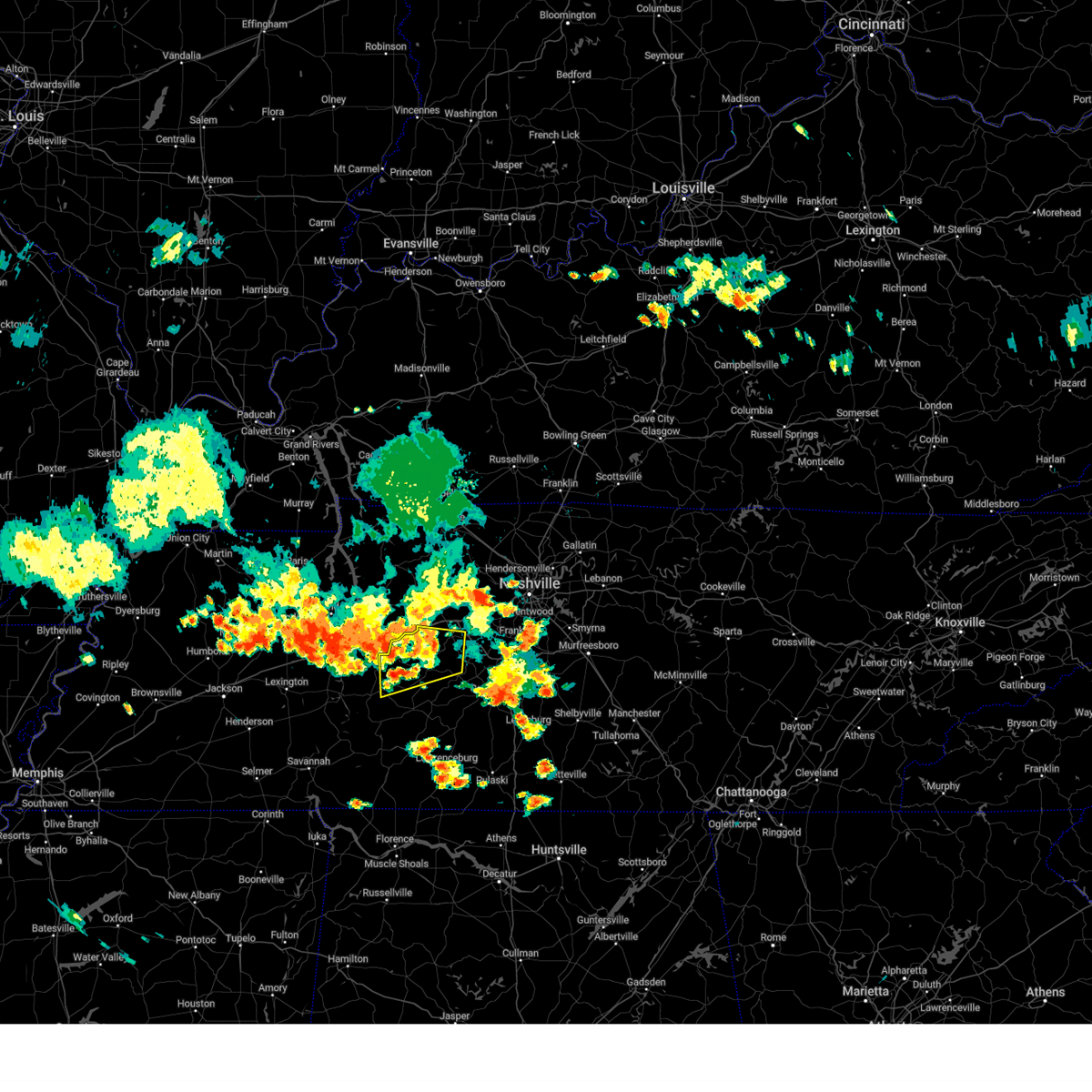 Interactive Hail Maps Hail Map for Lobelville, TN