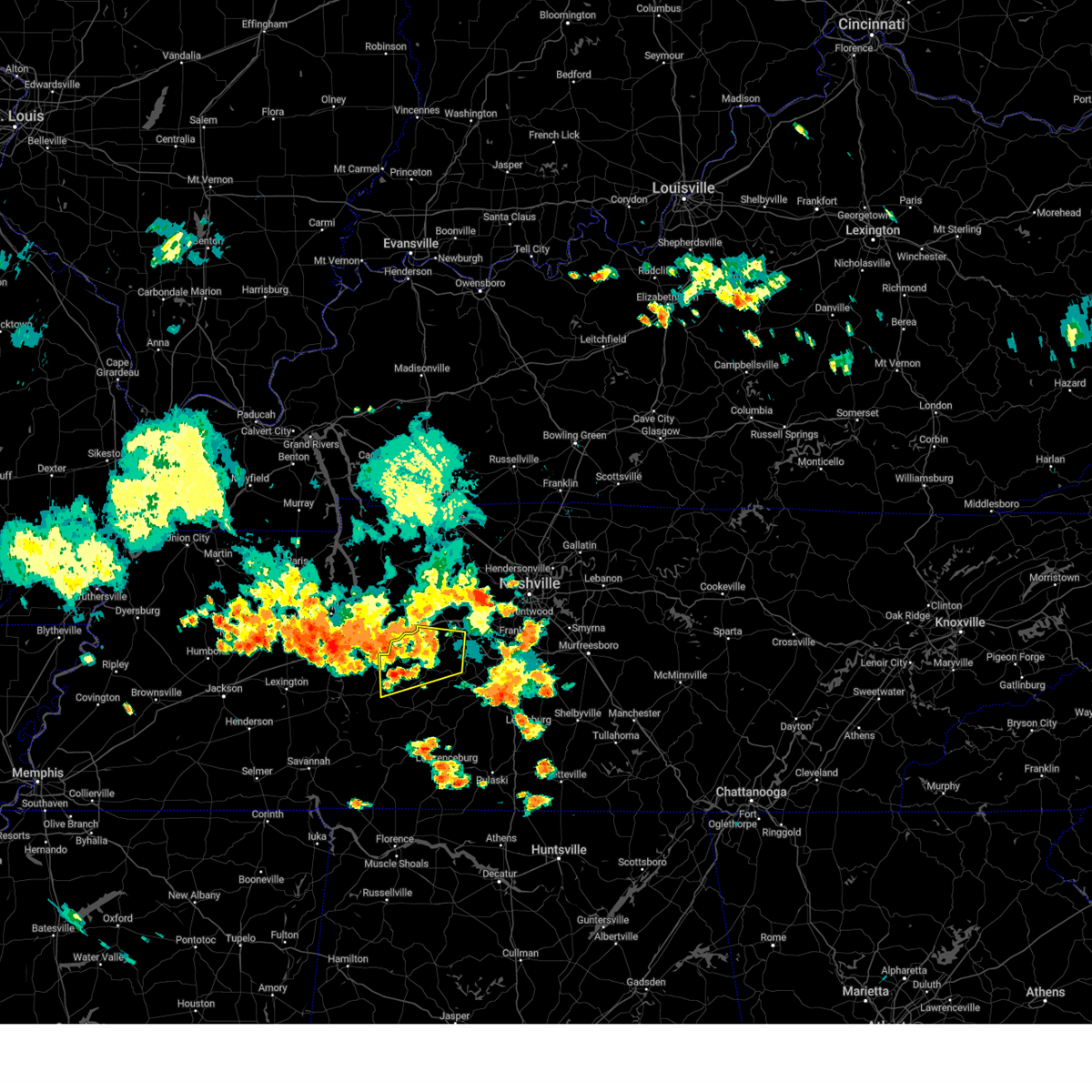 Interactive Hail Maps Hail Map for Lobelville, TN