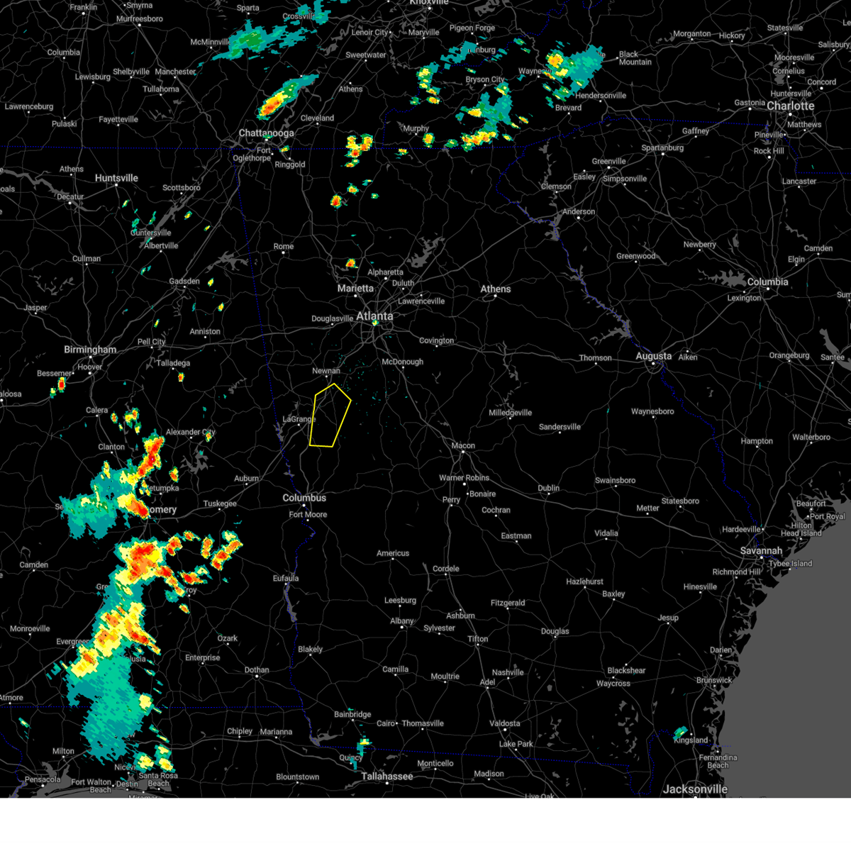 Interactive Hail Maps Hail Map for Luthersville, GA