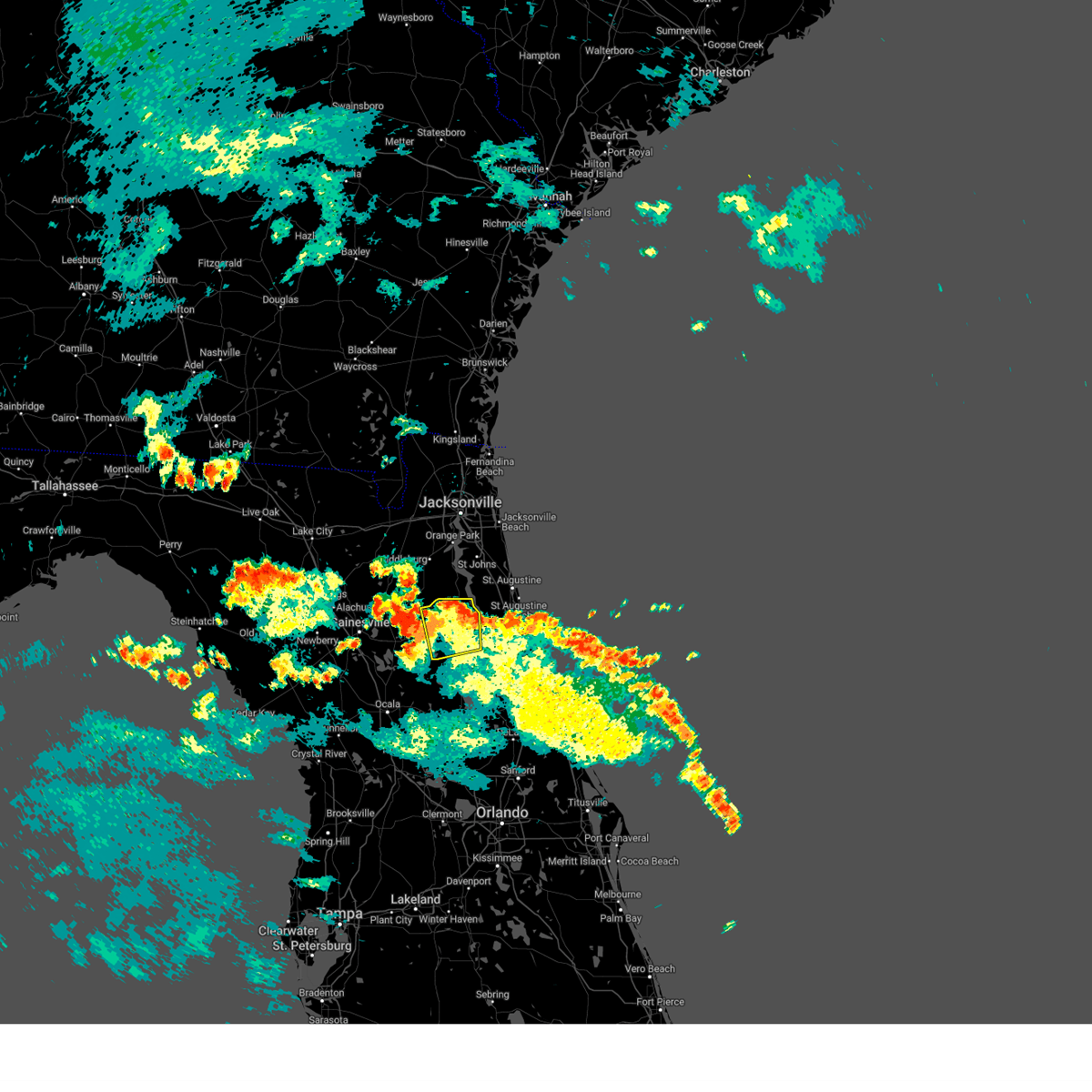 Interactive Hail Maps Hail Map for Palatka, FL