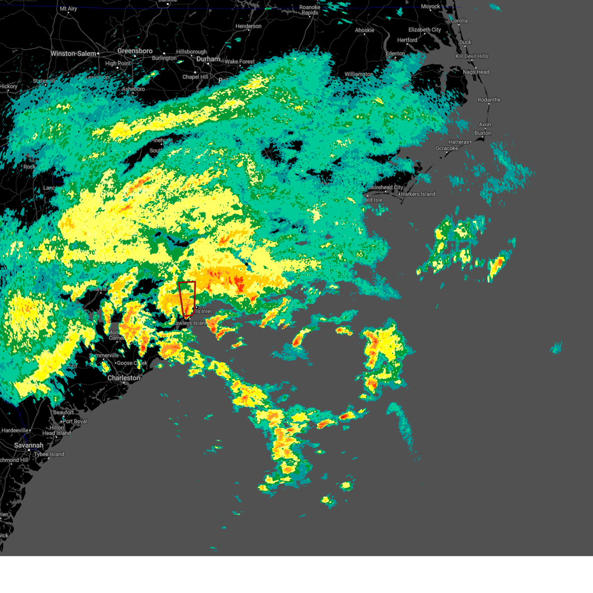 Interactive Hail Maps Hail Map for Murrells Inlet, SC