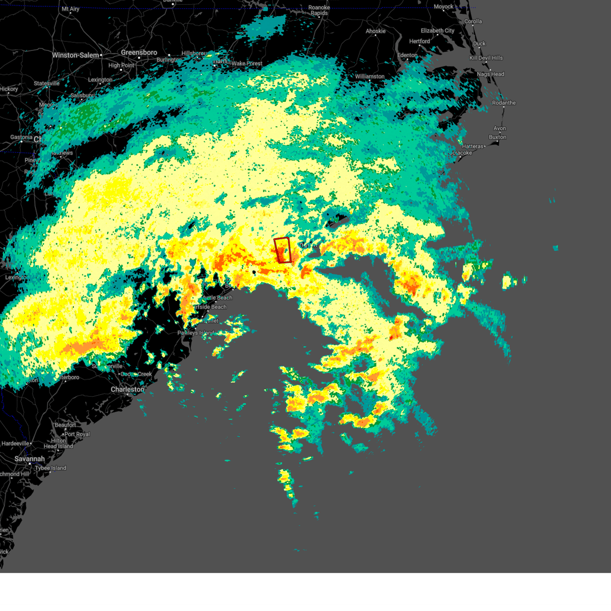 Interactive Hail Maps Hail Map for Leland, NC
