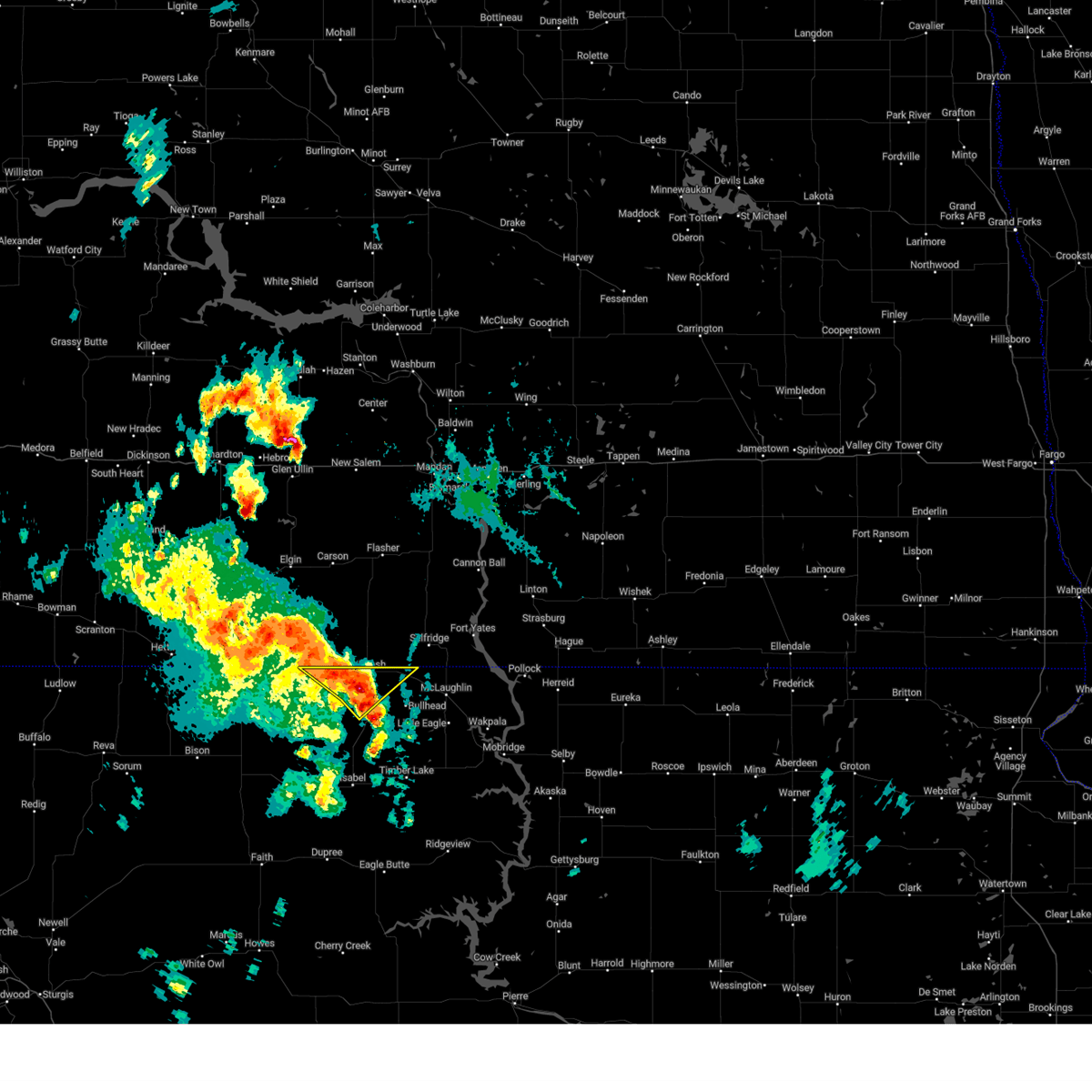 Interactive Hail Maps Hail Map for McIntosh, SD