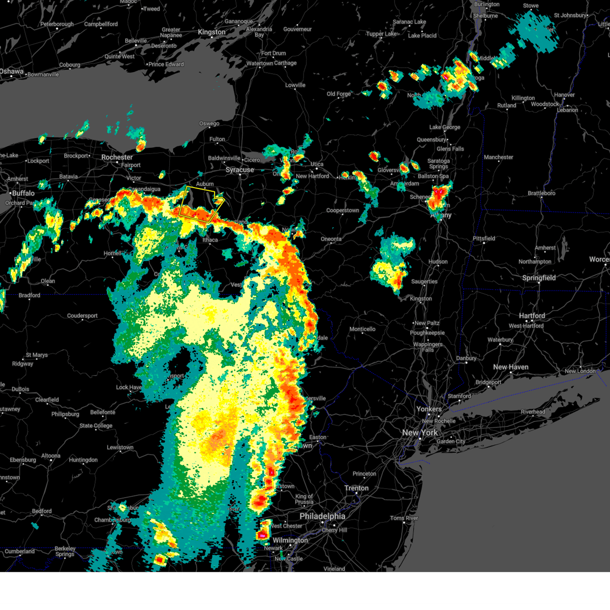 Interactive Hail Maps Hail Map for Aurora, NY