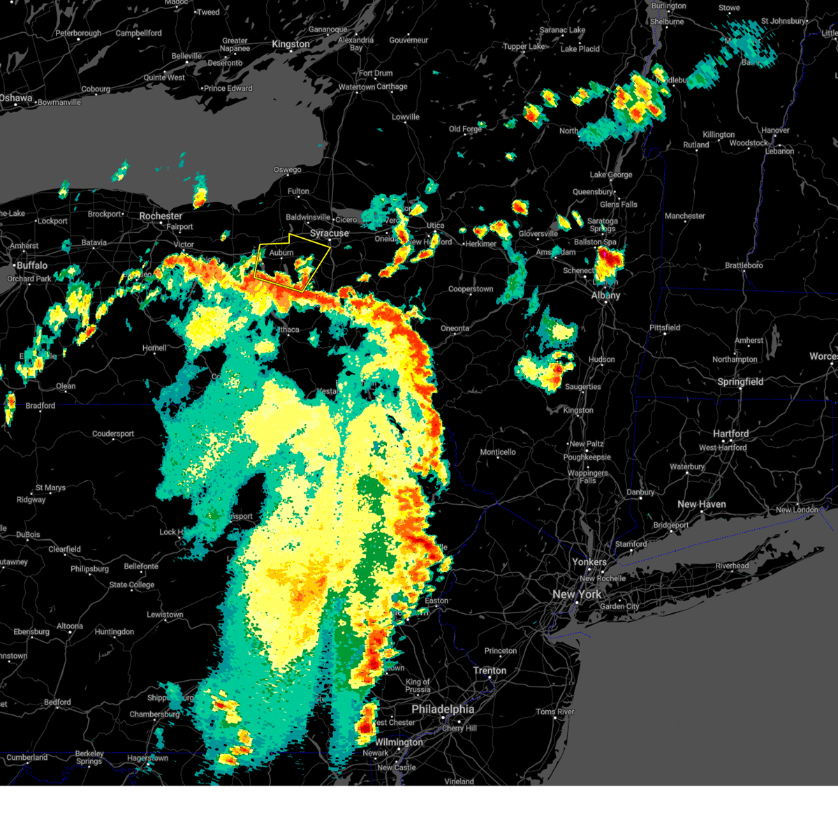 Interactive Hail Maps Hail Map for Elbridge, NY