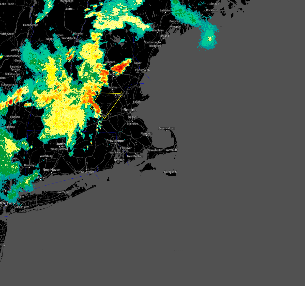 Interactive Hail Maps Hail Map for Lowell, MA