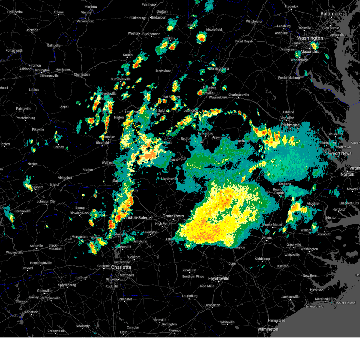 Interactive Hail Maps Hail Map for Peterstown, WV