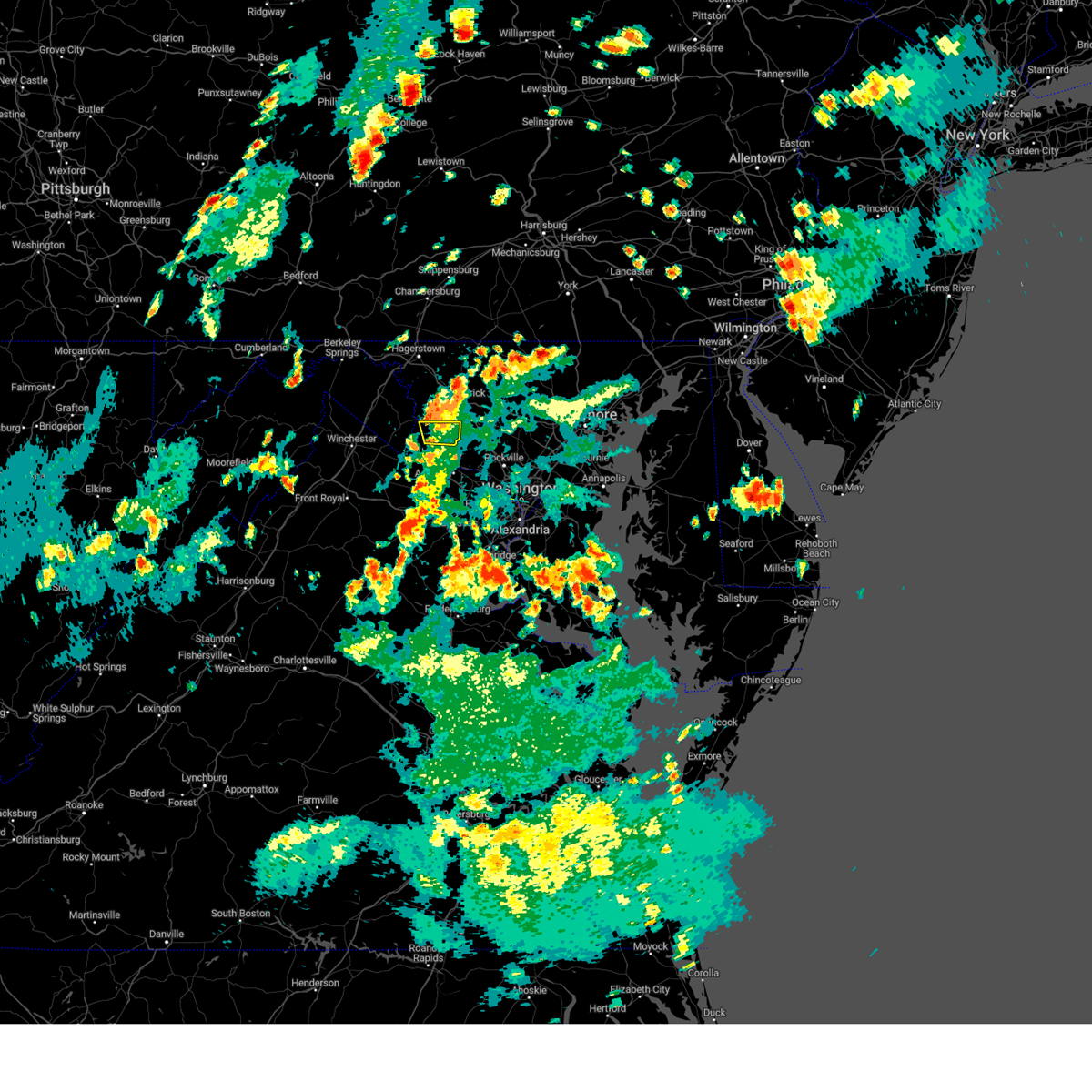 Interactive Hail Maps Hail Map for Brunswick, MD
