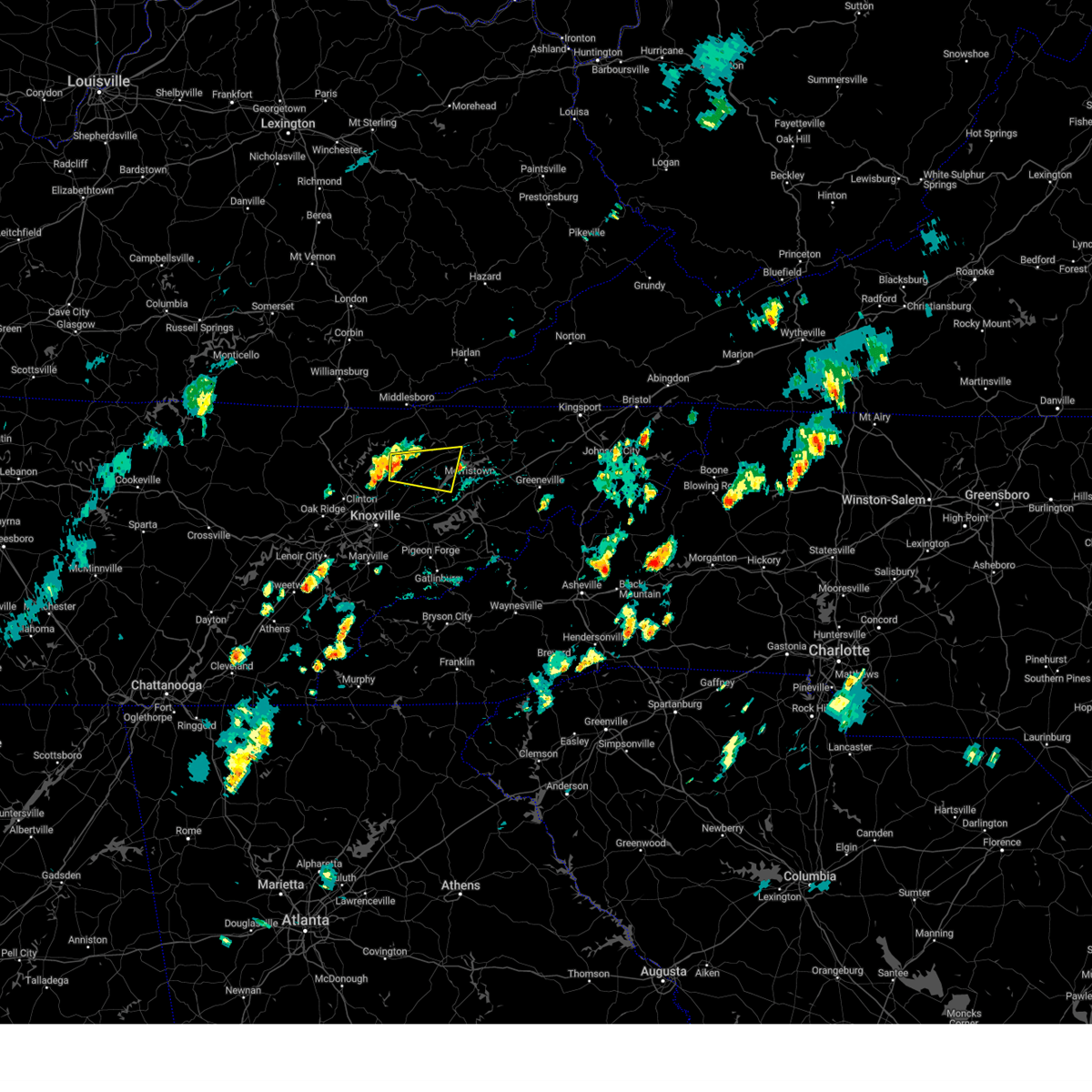 Interactive Hail Maps Hail Map for Blaine, TN