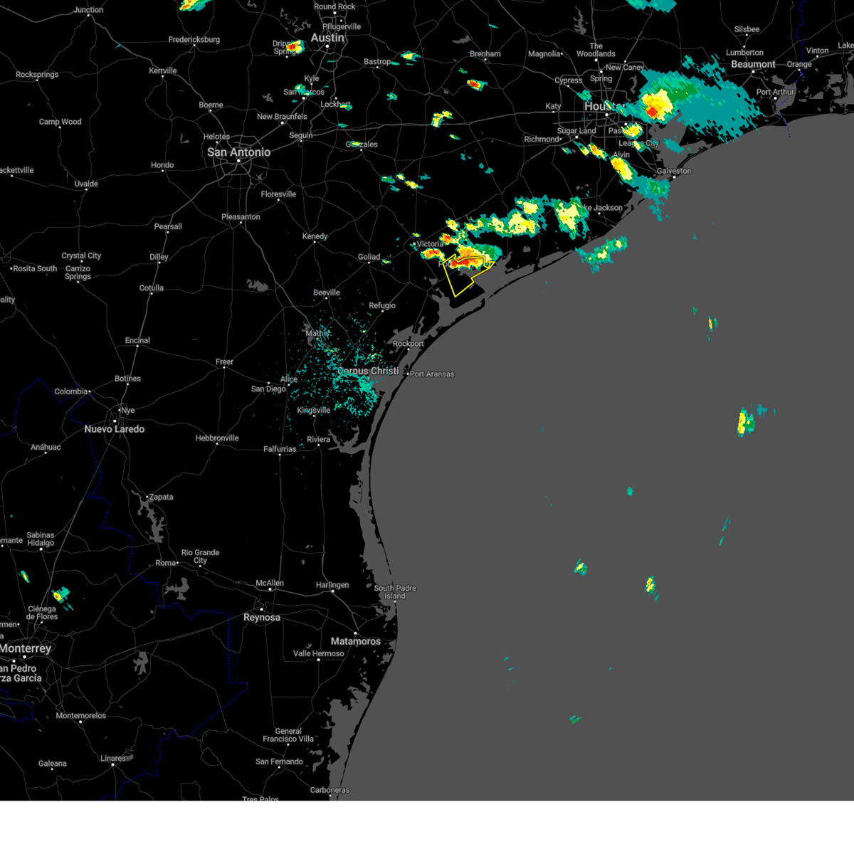 Interactive Hail Maps Hail Map for Point Comfort, TX