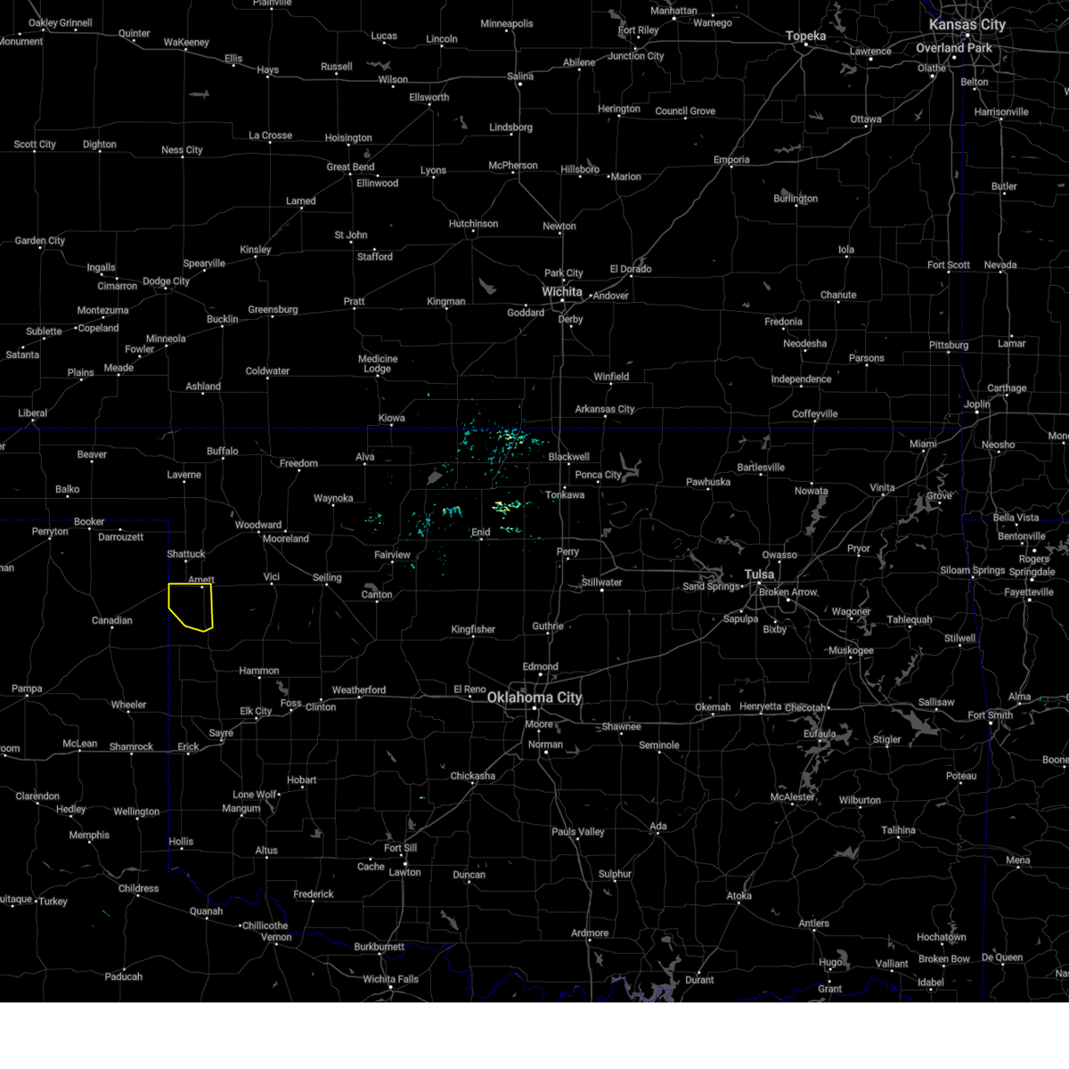 Interactive Hail Maps Hail Map for OK