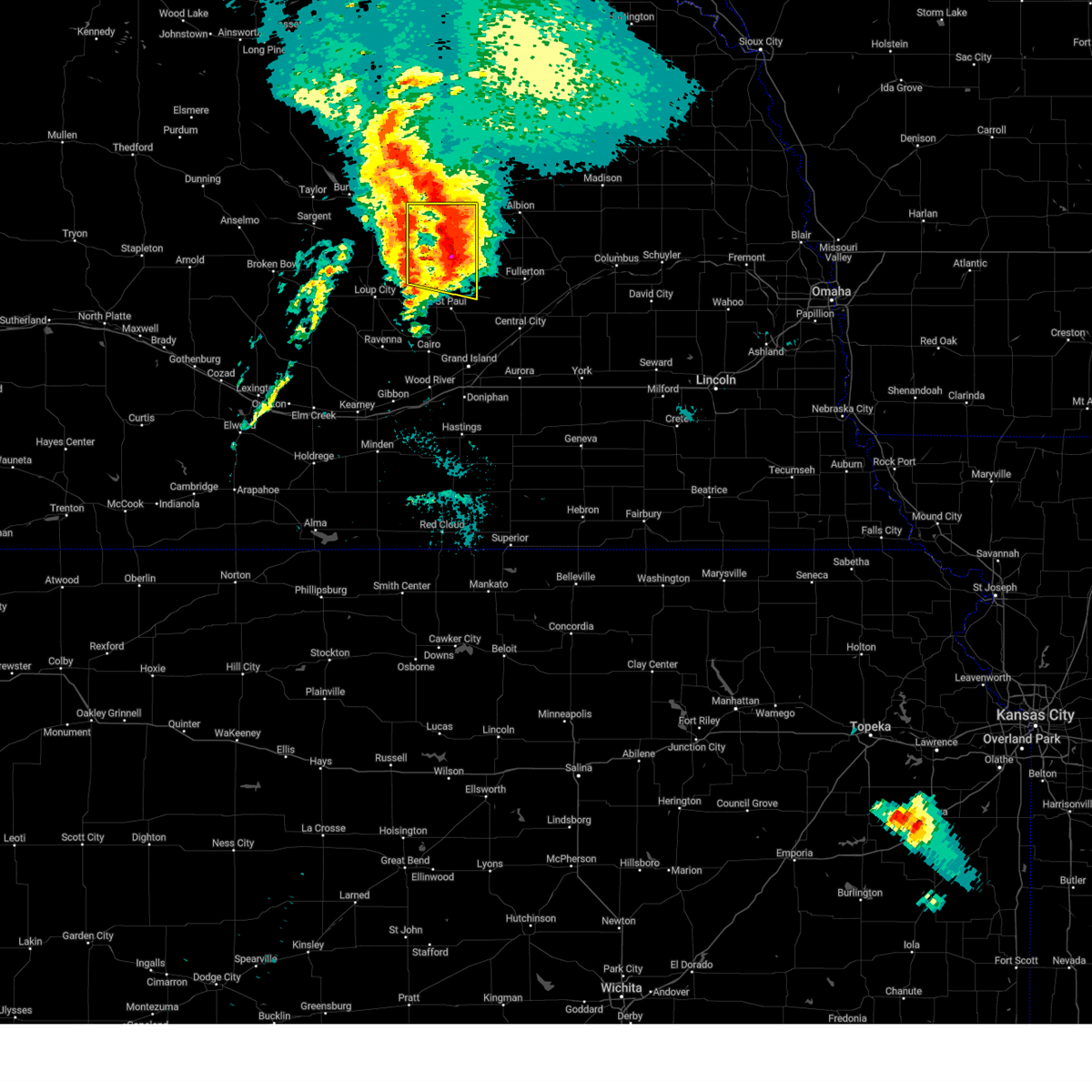 Interactive Hail Maps Hail Map for Scotia, NE
