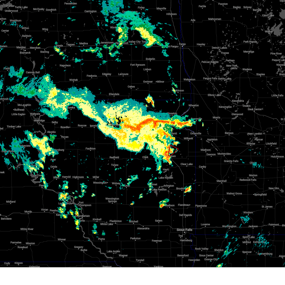 Interactive Hail Maps Hail Map for Waverly, SD