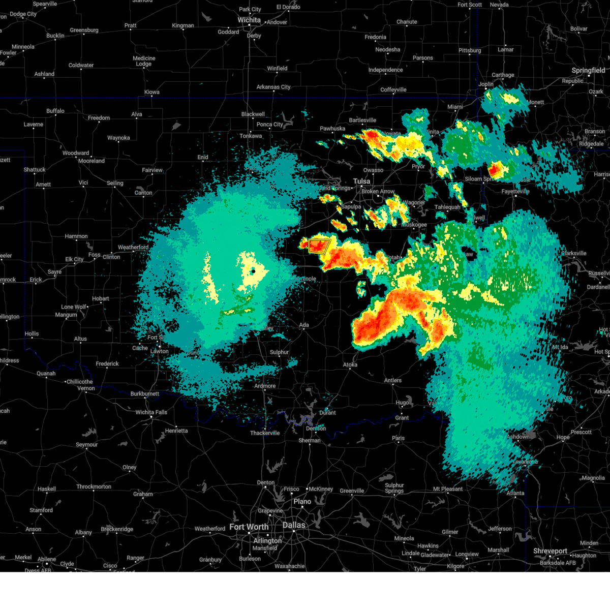 Interactive Hail Maps Hail Map for Paden, OK
