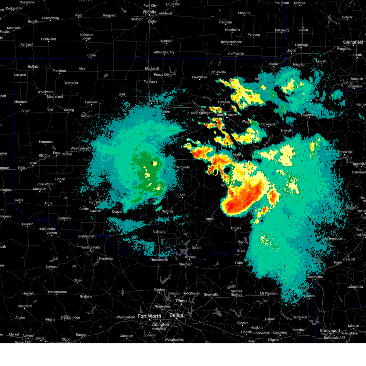 Interactive Hail Maps Hail Map for Dustin, OK