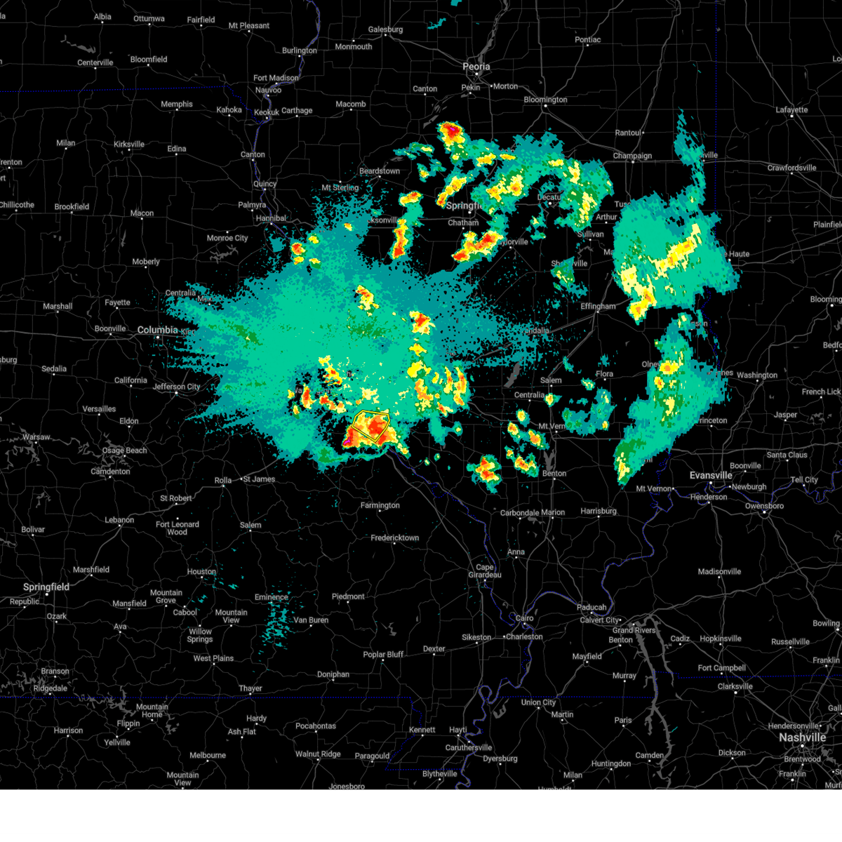 Interactive Hail Maps Hail Map for Arnold, MO