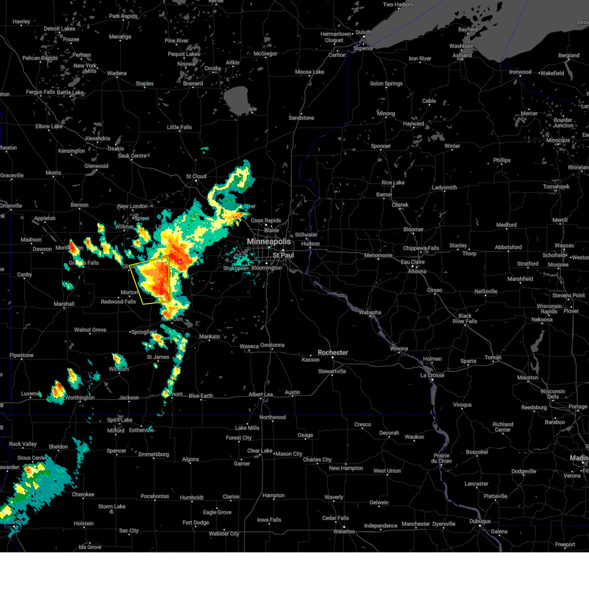 Interactive Hail Maps Hail Map for Hector, MN
