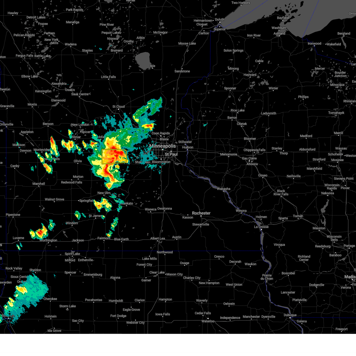 Interactive Hail Maps Hail Map for Lester Prairie, MN