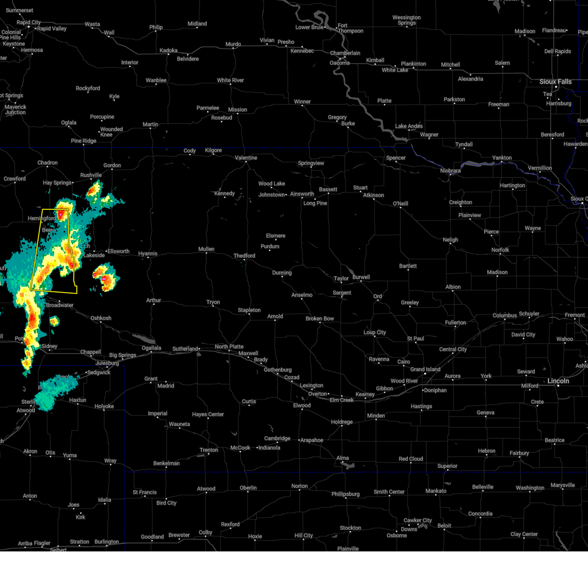 Interactive Hail Maps Hail Map for Alliance, NE