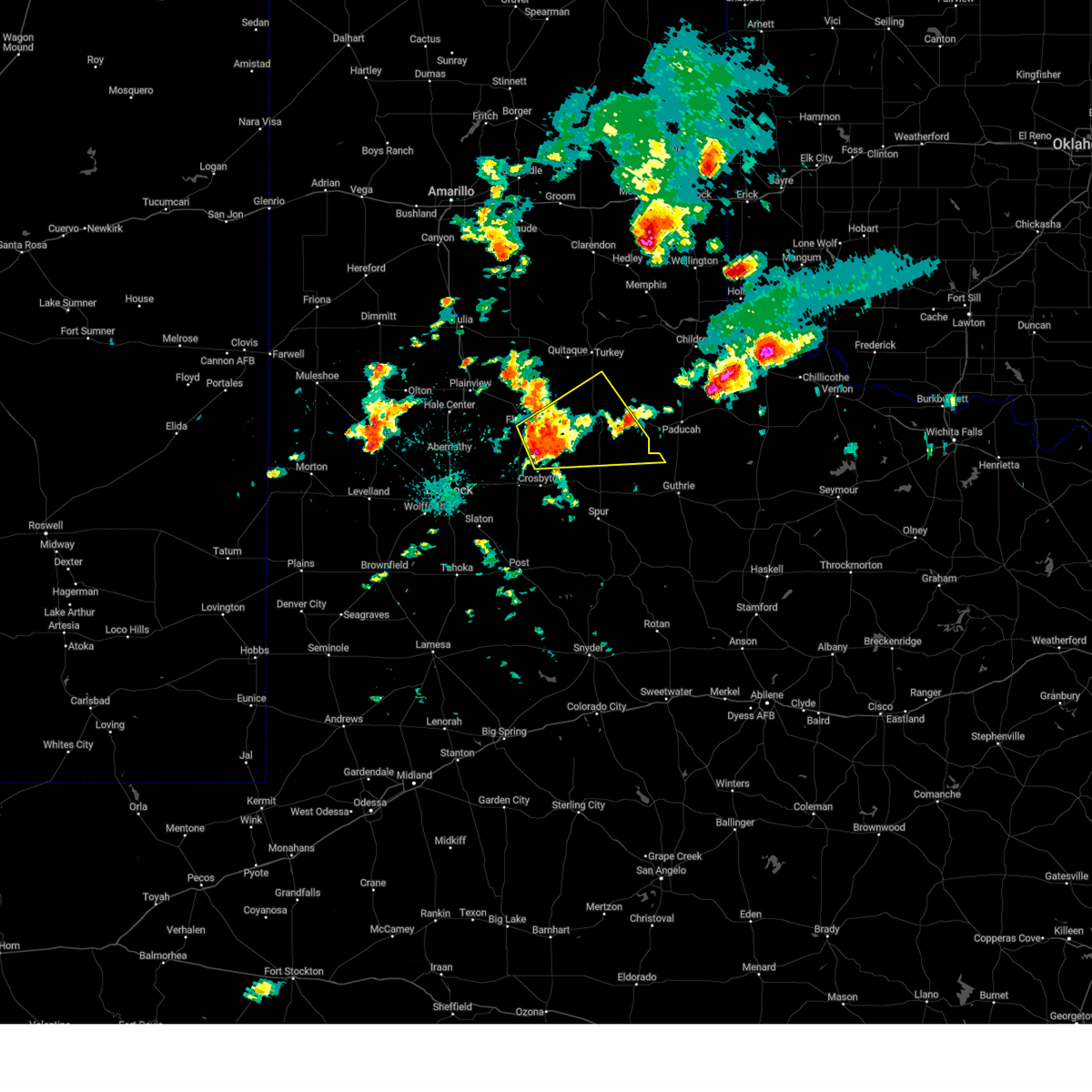 Interactive Hail Maps Hail Map for Floydada, TX
