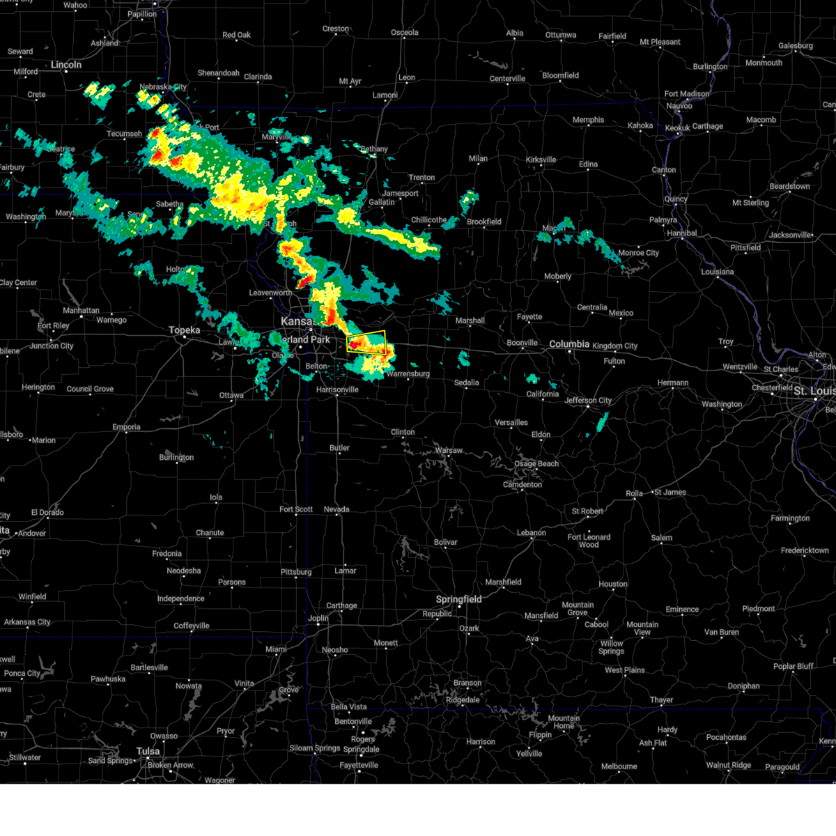 Interactive Hail Maps Hail Map for Grain Valley, MO