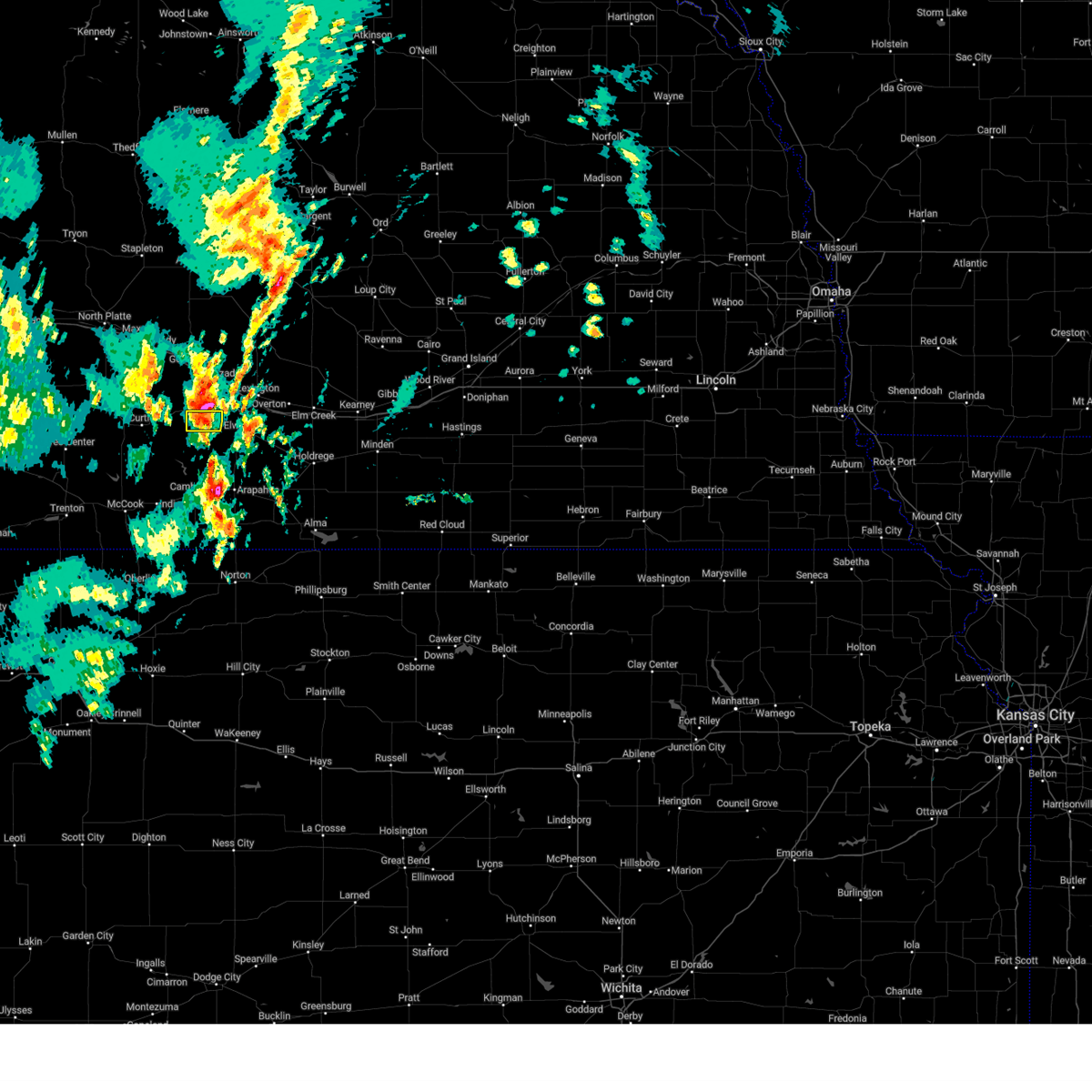 Interactive Hail Maps Hail Map for Eustis, NE