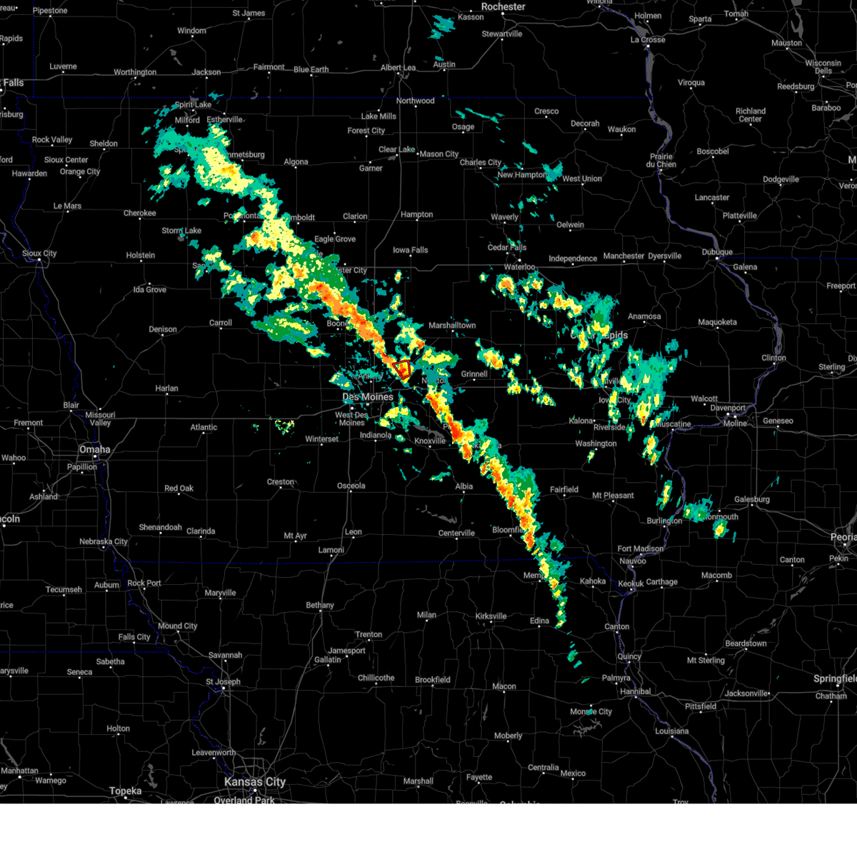 Interactive Hail Maps Hail Map for Mingo, IA