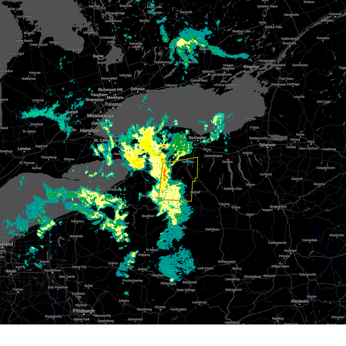 Interactive Hail Maps Hail Map for Rushford, NY