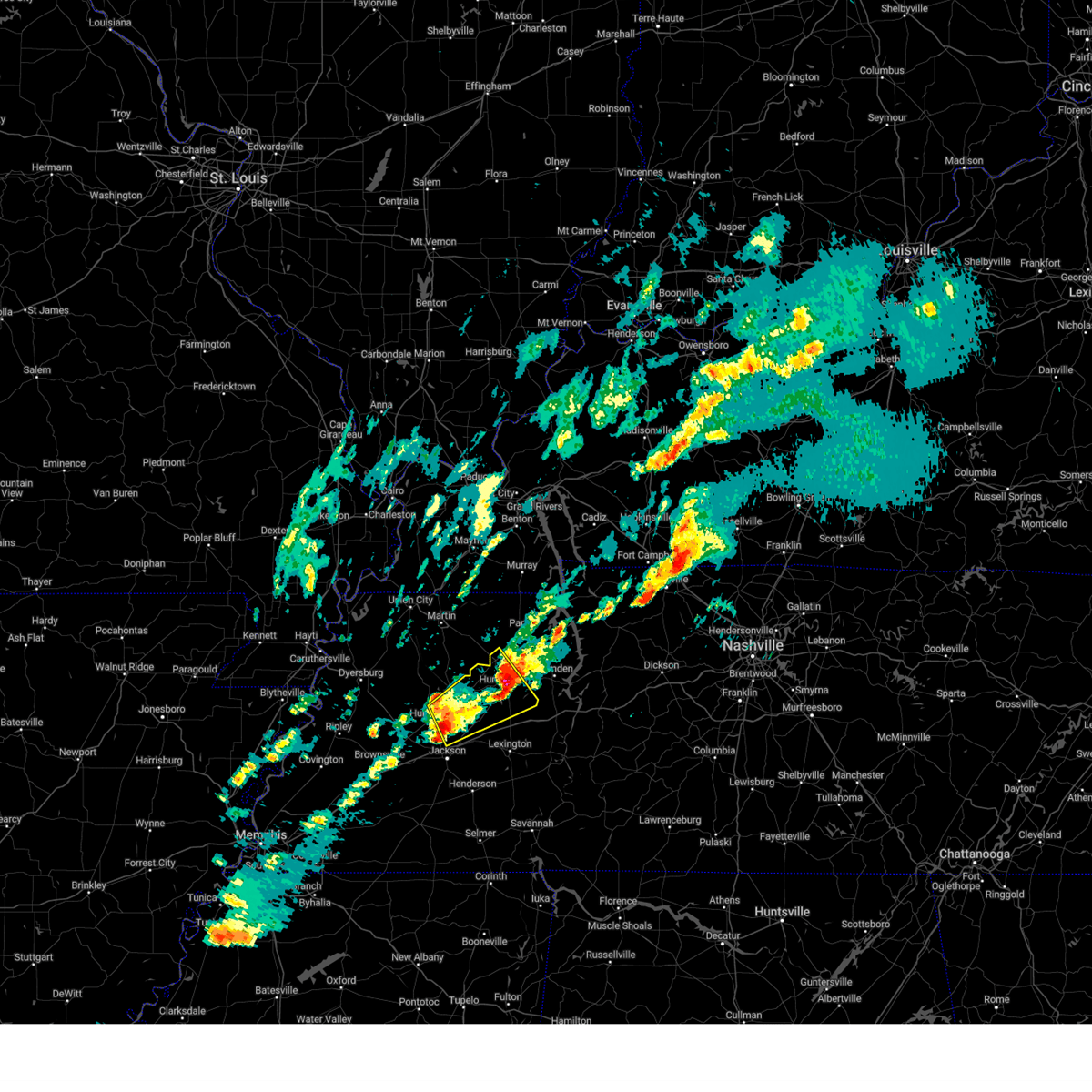 Interactive Hail Maps Hail Map for Milan, TN