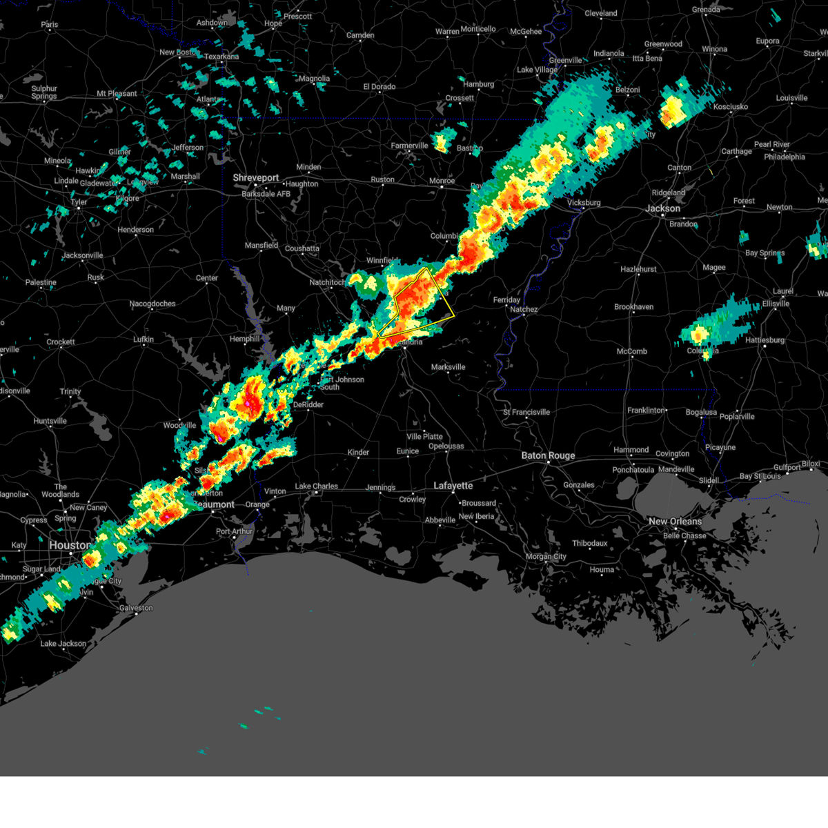 Interactive Hail Maps Hail Map for Pollock, LA