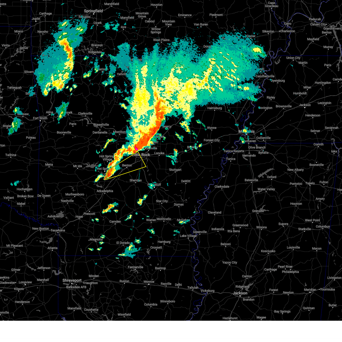 Interactive Hail Maps Hail Map for Alexander, AR