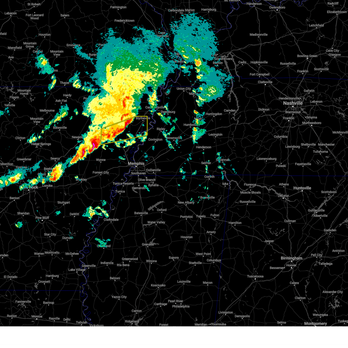 Interactive Hail Maps Hail Map for Manila, AR