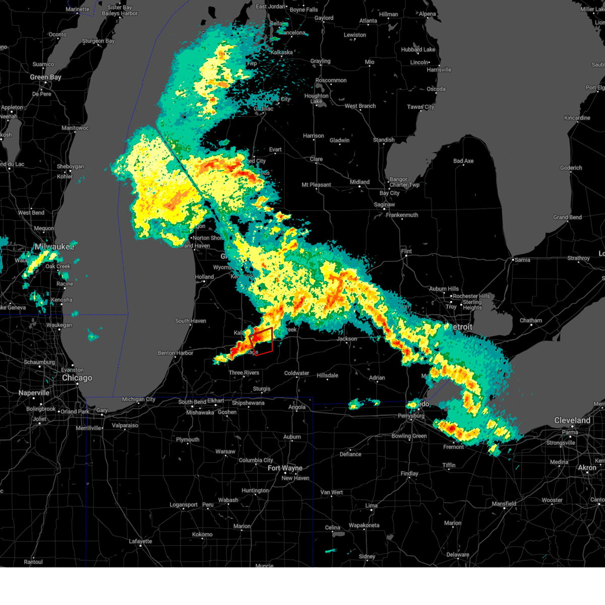Interactive Hail Maps Hail Map for Galesburg, MI